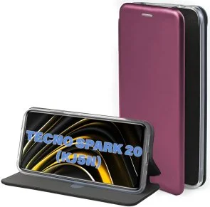 Фото: Чохол BeCover for Tecno Spark 20 KJ5n - Exclusive Red Wine (711239) № 3 | KTC