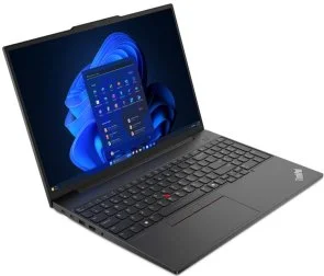 Фото: Ноутбук Lenovo ThinkPad E16 G2 21M6S2BD00 Black - 16" IPS 60 Гц / AMD Ryzen 7 / 7735HS / DDR5 32 ГБ / PCI-E SSD 1 ТБ / Radeon 680M № 2 | KTC