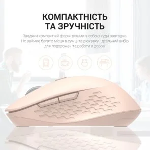 Фото: Миша OfficePro M230P Wireless Pink № 10 | KTC