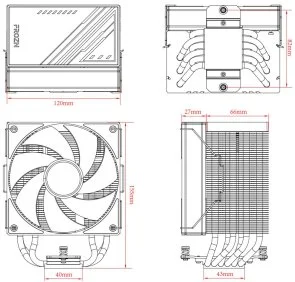 Фото: Кулер для процесора ID-COOLING FROZN A610 ARGB № 7 | KTC