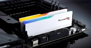 Фото: Оперативна пам’ять G.SKILL Ripjaws M5 RGB White DDR5 2x16GB (F5-6400J3239G16GX2-RM5RW) № 4 | KTC