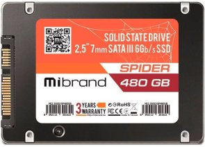 SSD-накопичувач Mibrand Spider SATA III 480GB (MI2.5SSD/SP480GBST)