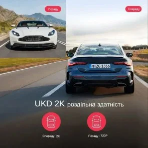 Фото: Відеореєстратор LINGDU Dash Cam D200 with MicroSD 64GB № 8 | KTC