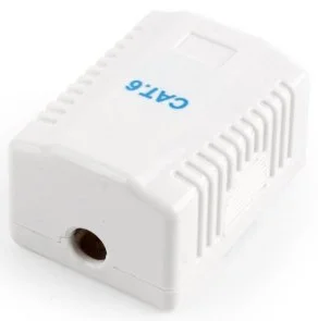 Фото: Розетка зовнішня Cablexpert UTP RJ-45 Cat.6 (NCAC-1U6-01) № 2 | KTC
