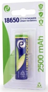 Фото: Акумулятор EnerGenie 18650 2500mAh Li-Ion (EG-BA-18650-10C/2500) № 3 | KTC