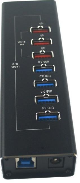 USB-хаб Dynamode 7 Port (DM-UH-P407)