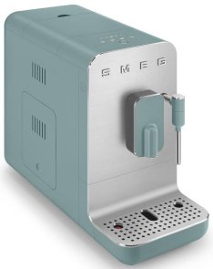 Кавомашина Smeg Coffee Machine With Steam Wand Emerald Green (BCC12EGMEU)