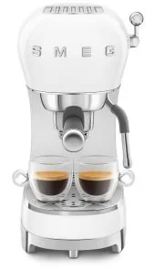Фото: Ріжкова кавоварка Smeg Retro Style White (ECF02WHEU) № 4 | KTC