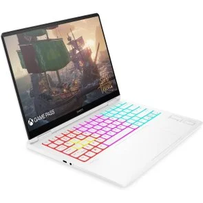 Фото: Ноутбук HP Omen Transcend 14-fb1006ua C3US3EA White - 14" OLED 120 Гц / Intel Core Ultra 7 / 255H / DDR5 32 ГБ / PCI-E SSD 1 ТБ / GeForce RTX 5060 № 2 | KTC