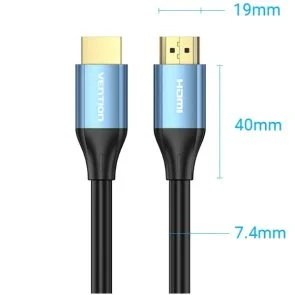 Фото: Кабель Vention v2.0 4K HDMI / HDMI 1.5m Blue (ALHSG) № 3 | KTC