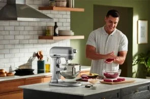 Фото: Планетарний міксер KitchenAid Heavy Duty 5.2L - 5KSM55SXX Contour Silver (5KSM55SXXECU) № 11 | KTC