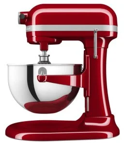 Фото: Планетарний міксер KitchenAid Heavy Duty 5.2L - 5KSM55SXX Empire Red (5KSM55SXXEER) № 5 | KTC