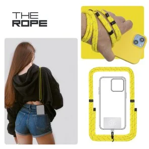 Фото: Ремінець для смартфону ArmorStandart Rope Black Sunflower with Clear holder (ARM67201) № 5 | KTC