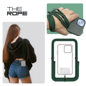 Фото: Ремінець для смартфону ArmorStandart Rope Black Pine with Clear holder (ARM67206) № 5 | KTC