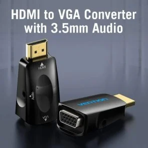 Фото: Перехідник Vention 1080P HDMI M / VGA F (AIDB0) № 4 | KTC