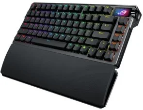 Фото: Клавіатура ASUS ROG Azoth Extreme 81key NX Snow USB/BT/WL Black (90MP03MA-BKUA01) № 3 | KTC