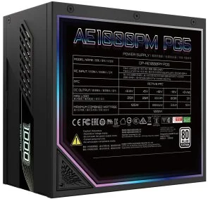 Фото: Блок живлення Gigabyte 1000W Aorus Elite P1000W (GP-AE1000PM PG5) № 6 | KTC