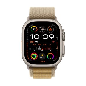 Смарт годинник Apple Watch Ultra 2 2024 49mm Natural Titanium Case with Tan Alpine Loop - S (MX4E3)