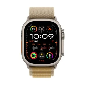 Фото: Смарт годинник Apple Watch Ultra 2 2024 49mm Natural Titanium Case with Tan Alpine Loop - M (MX4F3) № 2 | KTC