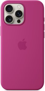 Чохол Apple for iPhone 16 Pro Max - Silicone Case with MagSafe Fuchsia (MYYX3)