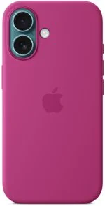 Фото: Чохол Apple for iPhone 16 - Silicone Case with MagSafe Fuchsia (MYY53) № 2 | KTC
