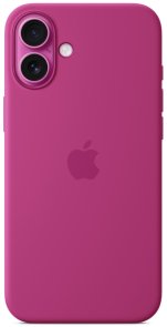 Чохол Apple for iPhone 16 Plus - Silicone Case with MagSafe Fuchsia (MYYE3)