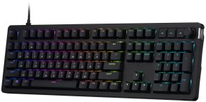 Клавіатура HyperX Alloy Rise PBT HX Red ENG/UA USB Black (7G7A3AA)