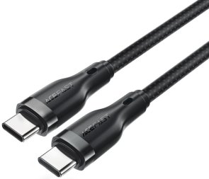 Кабель Acefast C8-03 60W Type-C / Type-C 1.2m Black (6974316282716)