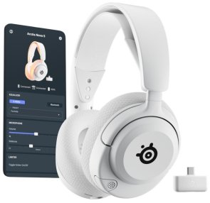 Гарнітура SteelSeries Arctis Nova 5 MultiPlatform White (61671)