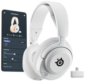Фото: Гарнітура SteelSeries Arctis Nova 5 MultiPlatform White (61671) № 6 | KTC