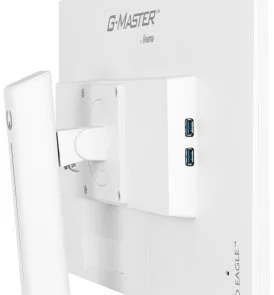 Фото: Монітор iiyama G-Master GB2470HSU-W6 White - 23.8" IPS / 1920×1080 / 180 Гц / Pivot / HAS № 12 | KTC