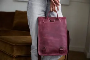 Фото: Рюкзак для ноутбука INCARNE Brit S Burgundy № 12 | KTC
