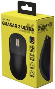 Миша Hator Quasar 2 Ultra 4K Wireless Black/Lilac (HTM570BL)