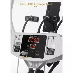 Фото: Світлодіодне селфі-кільце Veron FD-640 II White № 3 | KTC