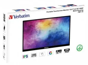 Фото: Монітор Verbatim PMT-15 (49592) - 15.6" IPS / 1920×1080 / / AMD FreeSync № 22 | KTC