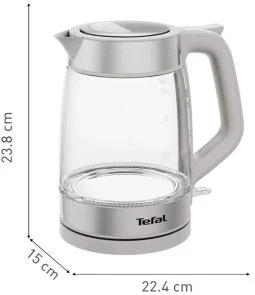 Фото: Електрочайник Tefal Glass Kettle (KI605B30) № 3 | KTC