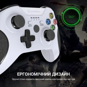 Фото: Геймпад GamePro MG650W Wireless White № 15 | KTC