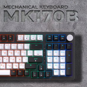  Клавіатура GamePro MK170B RGB USB Black