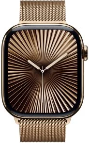 Фото: Ремінець Apple for Apple Watch 46mm - Milanese Loop Gold - S/M (MC7K4) № 2 | KTC