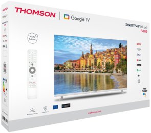 Телевізор LED Thomson 40FG2S14W (Google TV, Wi-Fi, 1920x1080)