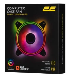 Фото: Кулер 2E Air Cool Infinity M (2E-ACF120IMW-ARGB) № 8 | KTC