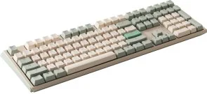Фото: Клавіатура Ducky One 3 Cherry MX Silent Red ENG/UKR Matcha Cream (DKON2108-SUAPXМAEGGC1) № 2 | KTC