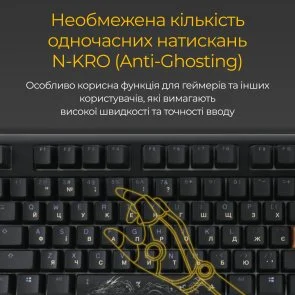 Фото: Клавіатура Ducky One 3 Cherry MX Silent Red RGB ENG/UKR Black (DKON2108ST-SUAPXCLAWSC1) № 15 | KTC