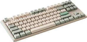 Фото: Клавіатура Ducky One 3 TKL Cherry MX Red ENG/UKR Matcha Cream (DKON2187-RUAPXМAEGGC1) № 3 | KTC
