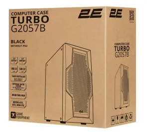 Фото: Корпус 2E Gaming Turbo Black with window (2E-G2057B) № 18 | KTC
