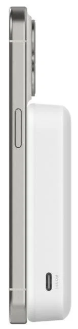 Фото: Батарея універсальна Belkin BoostCharger Pro 10000mAh Qi2 15W White (BPD008BTWH) № 6 | KTC