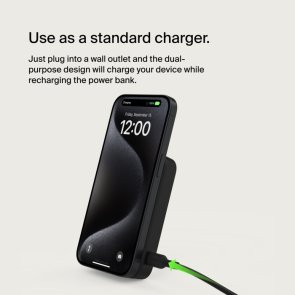 BoostCharger Pro 8000mAh Qi2 15W Black