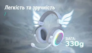 Фото: Гарнітура Fifine H6W RGB White № 11 | KTC