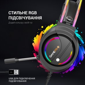 Гарнітура GamePro HS733 Black