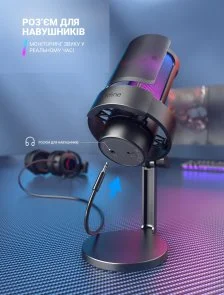 Фото: Мікрофон Fifine A8 RGB Black № 8 | KTC